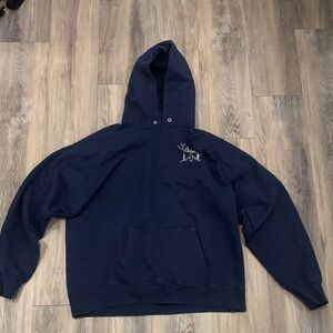 Classic Navy Blue Hoodie
